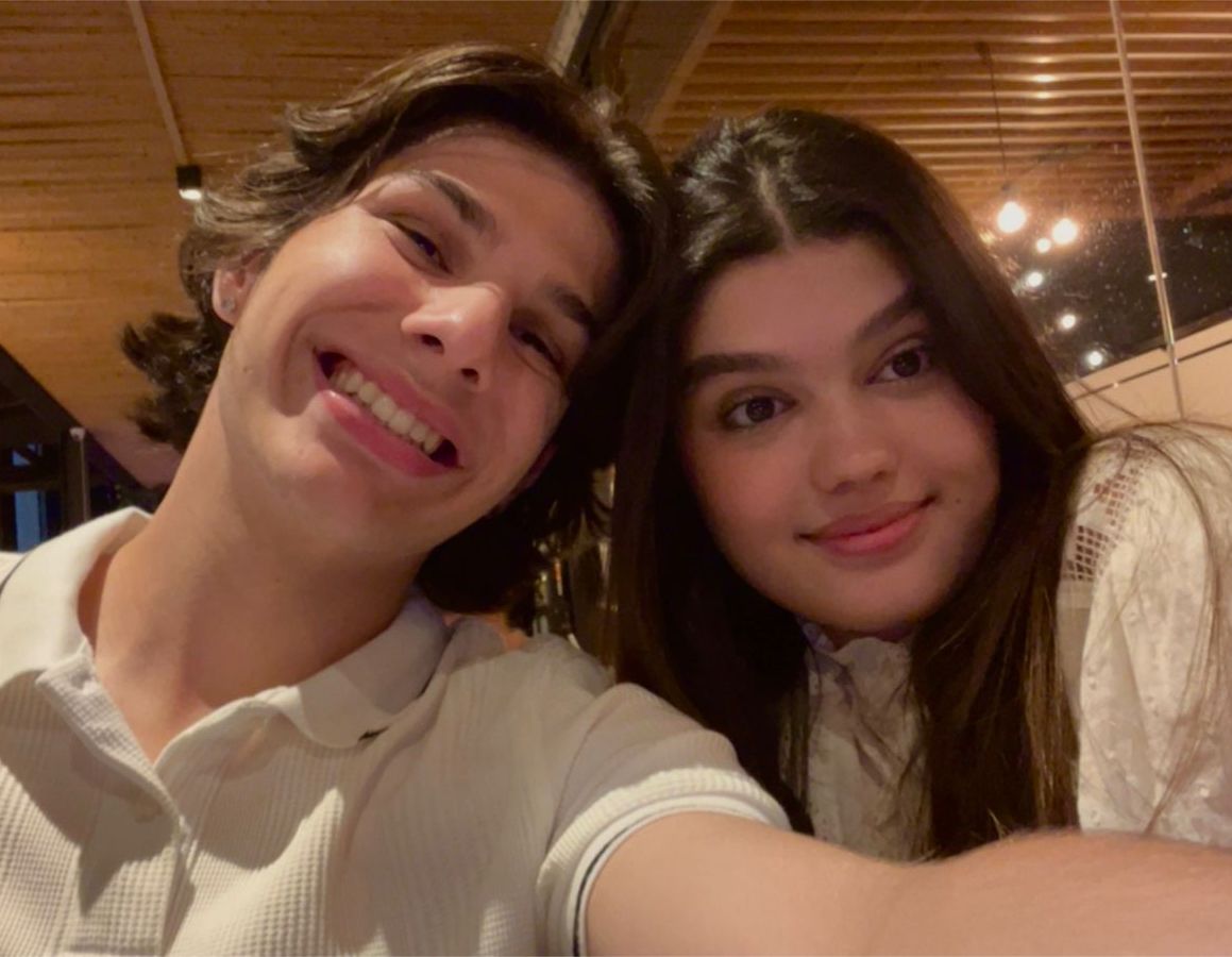 Felipe e Isabela juntos